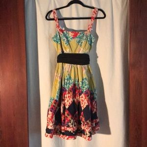 Anthropologie patch work dress